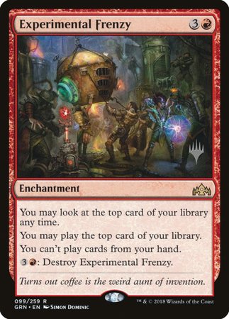 Experimental Frenzy [Guilds of Ravnica Promos] | Spectrum Games