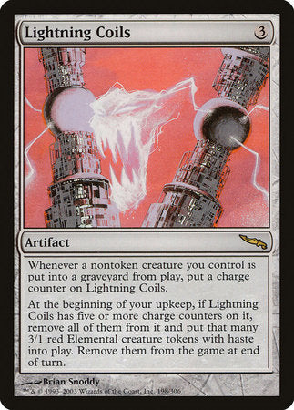 Lightning Coils [Mirrodin] | Spectrum Games