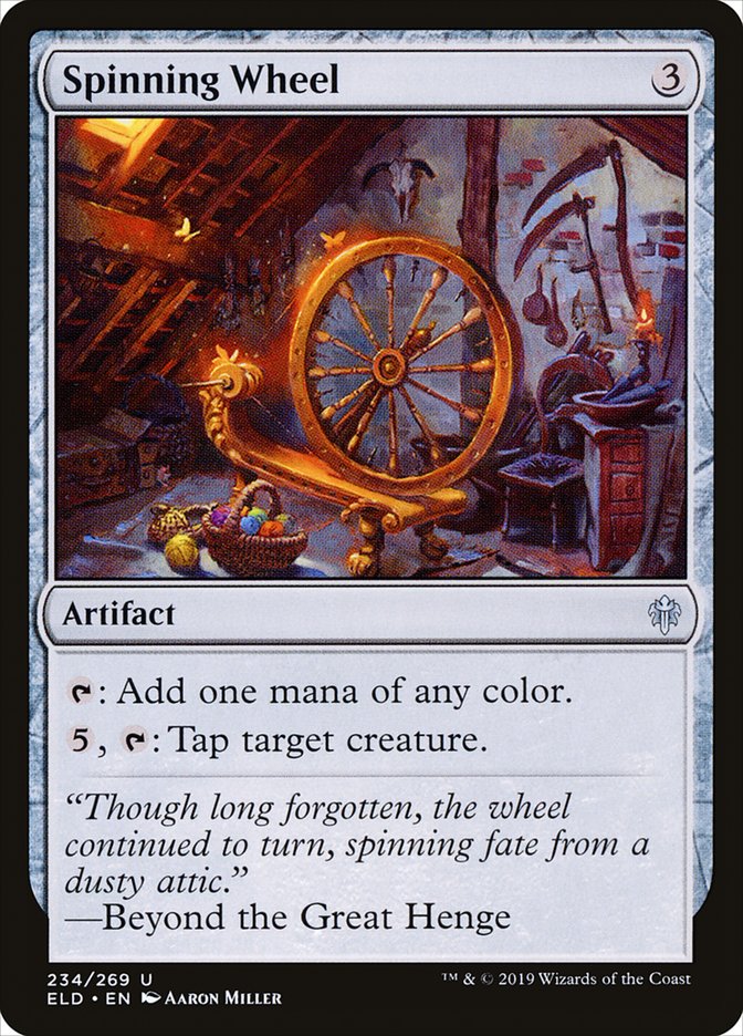 Spinning Wheel [Throne of Eldraine] | Spectrum Games