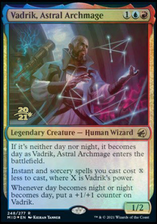 Vadrik, Astral Archmage [Innistrad: Midnight Hunt Prerelease Promos] | Spectrum Games