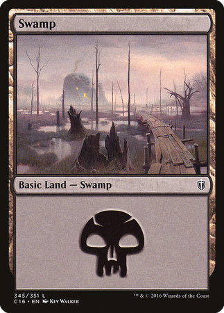 Swamp (345) [Commander 2016] | Spectrum Games