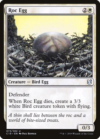 Roc Egg [Commander 2019] | Spectrum Games