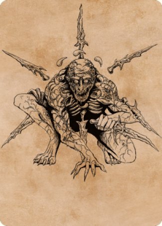 Bhaal, Lord of Murder Art Card [Commander Legends: Battle for Baldur's Gate Art Series] | Spectrum Games