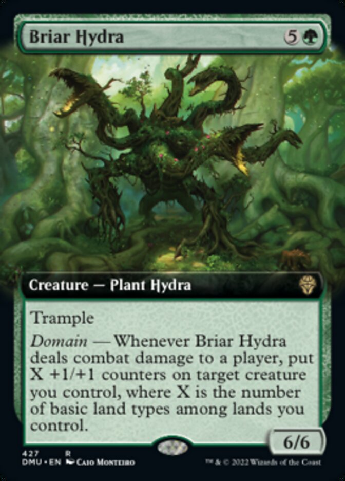 Briar Hydra (Extended Art) [Dominaria United] | Spectrum Games