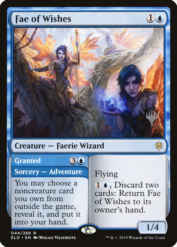 Fae of Wishes // Granted (Promo Pack) [Throne of Eldraine Promos] | Spectrum Games