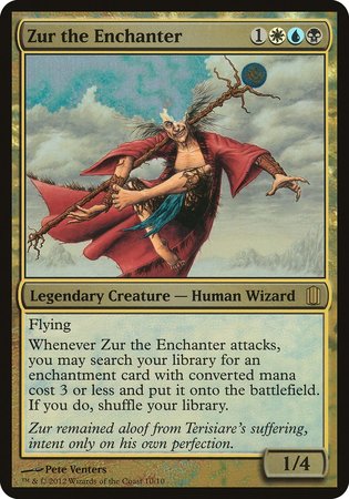 Zur the Enchanter (Commander's Arsenal) [Commander's Arsenal Oversized] | Spectrum Games