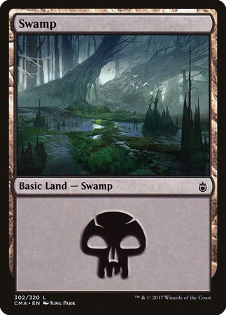 Swamp (302) [Commander Anthology] | Spectrum Games
