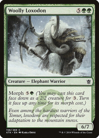 Woolly Loxodon [Khans of Tarkir] | Spectrum Games