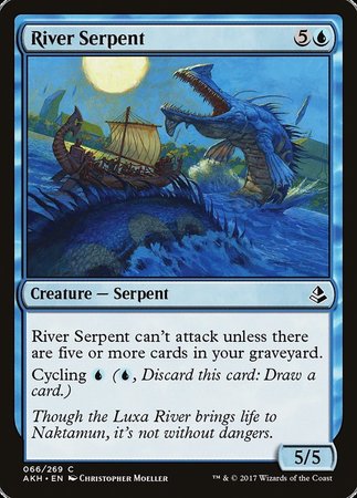 River Serpent [Amonkhet] | Spectrum Games