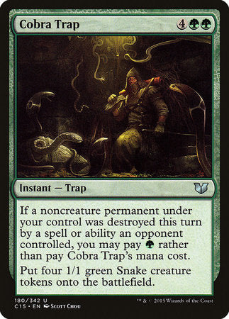 Cobra Trap [Commander 2015] | Spectrum Games