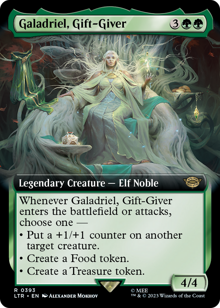 Galadriel, Gift-Giver (Extended Art) [The Lord of the Rings: Tales of Middle-Earth] | Spectrum Games