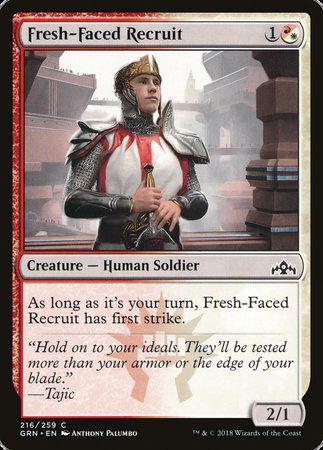 Fresh-Faced Recruit [Guilds of Ravnica] | Spectrum Games