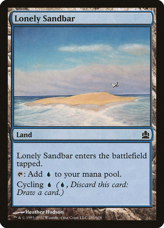 Lonely Sandbar [Commander 2011] | Spectrum Games