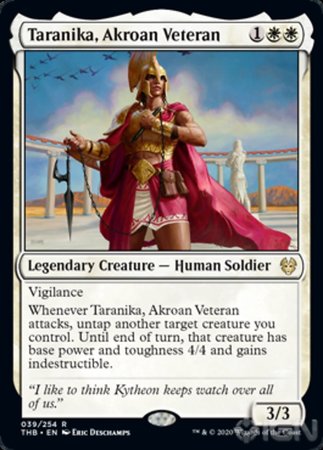 Taranika, Akroan Veteran [Theros Beyond Death] | Spectrum Games