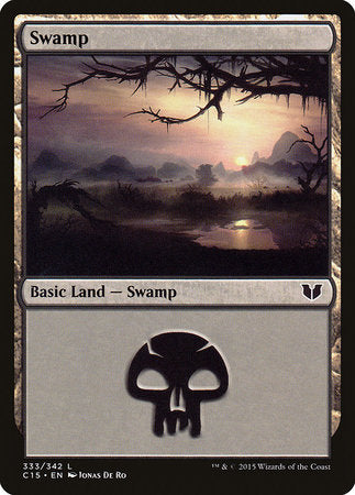 Swamp (333) [Commander 2015] | Spectrum Games
