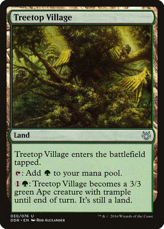 Treetop Village [Duel Decks: Nissa vs. Ob Nixilis] | Spectrum Games