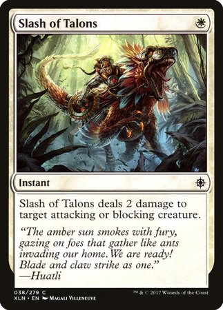 Slash of Talons [Ixalan] | Spectrum Games