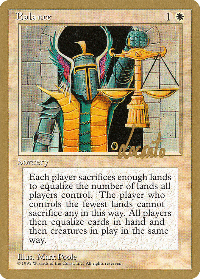 Balance (Michael Loconto) [Pro Tour Collector Set] | Spectrum Games