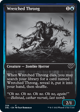 Wretched Throng [Innistrad: Double Feature] | Spectrum Games