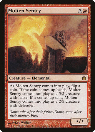 Molten Sentry [Ravnica: City of Guilds] | Spectrum Games