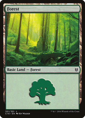 Forest (351) [Commander 2016] | Spectrum Games