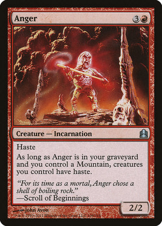 Anger [Commander 2011] | Spectrum Games