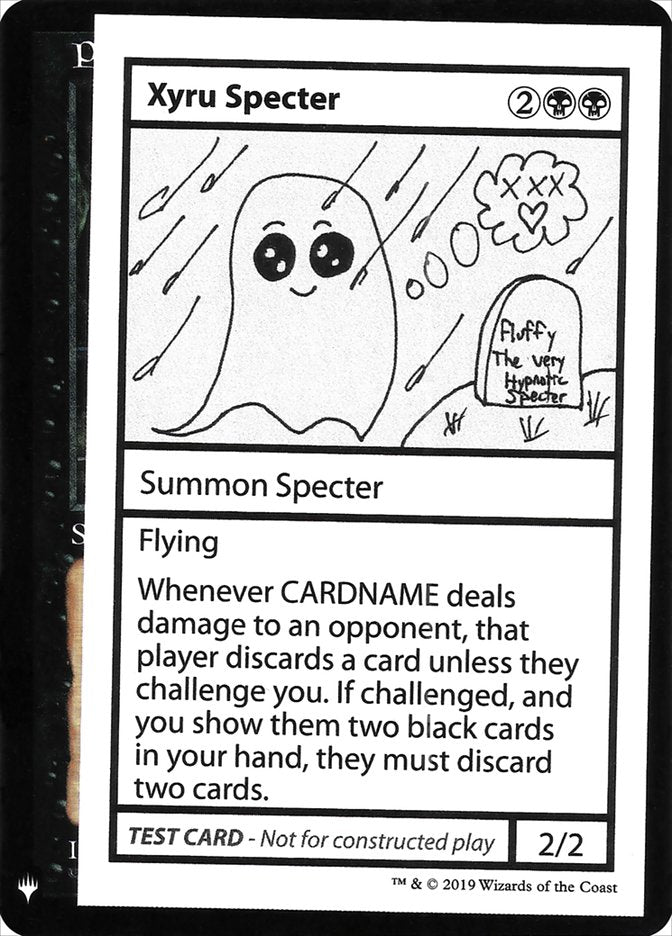 Xyru Specter [Mystery Booster Playtest Cards] | Spectrum Games