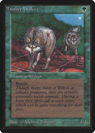 Timber Wolves [Limited Edition Beta] | Spectrum Games