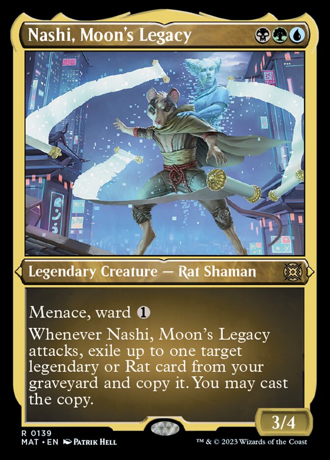 Nashi, Moon's Legacy (Foil Etched) [March of the Machine: The Aftermath] | Spectrum Games