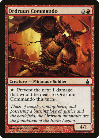 Ordruun Commando [Ravnica: City of Guilds] | Spectrum Games