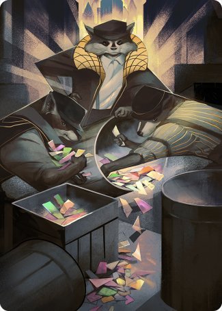 Masked Bandits Art Card [Streets of New Capenna Art Series] | Spectrum Games