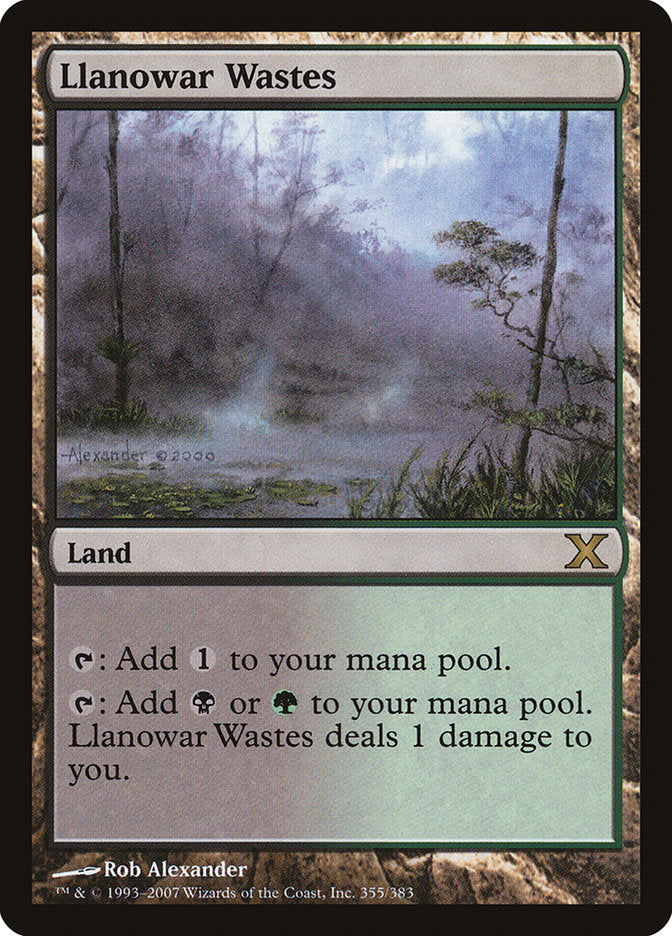 Llanowar Wastes [Tenth Edition] | Spectrum Games