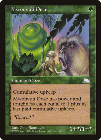 Mwonvuli Ooze [Weatherlight] | Spectrum Games