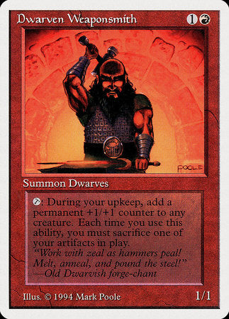 Dwarven Weaponsmith [Summer Magic / Edgar] | Spectrum Games