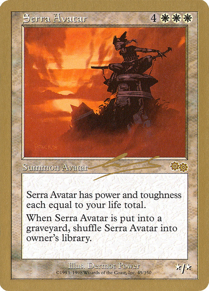 Serra Avatar (Nicolas Labarre) [World Championship Decks 2000] | Spectrum Games