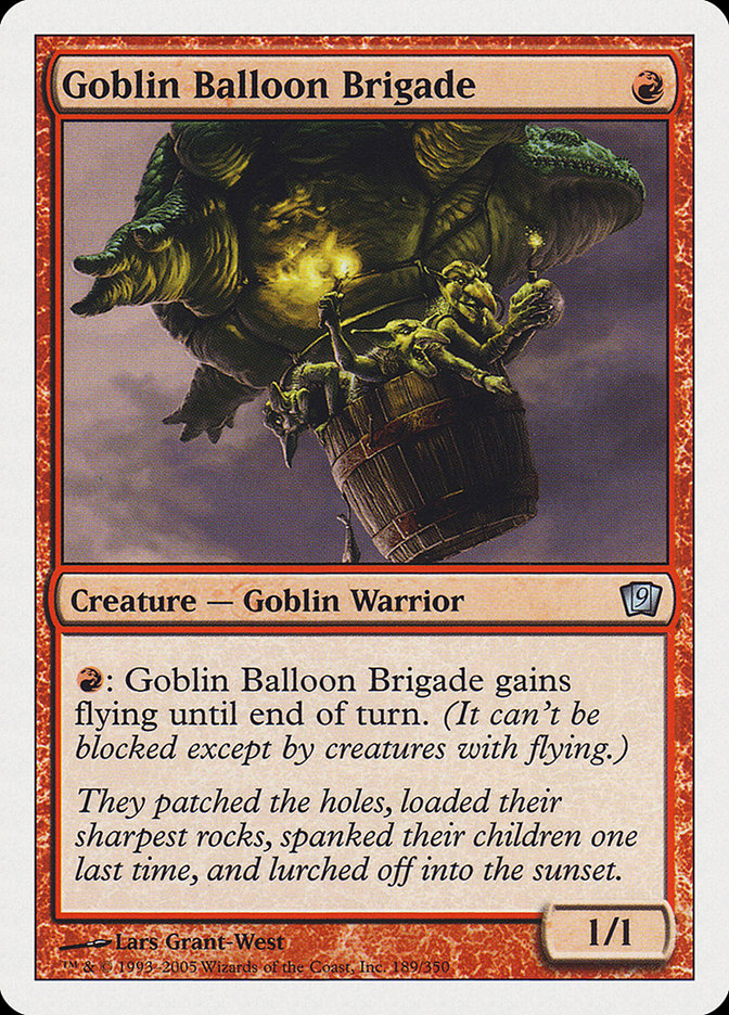 Goblin Balloon Brigade [Ninth Edition] | Spectrum Games