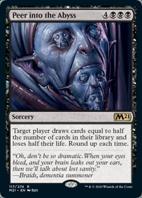 Peer Into the Abyss [Core Set 2021] | Spectrum Games