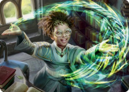 Eureka Moment Art Card [Strixhaven: School of Mages Art Series] | Spectrum Games