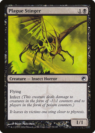 Plague Stinger [Scars of Mirrodin] | Spectrum Games