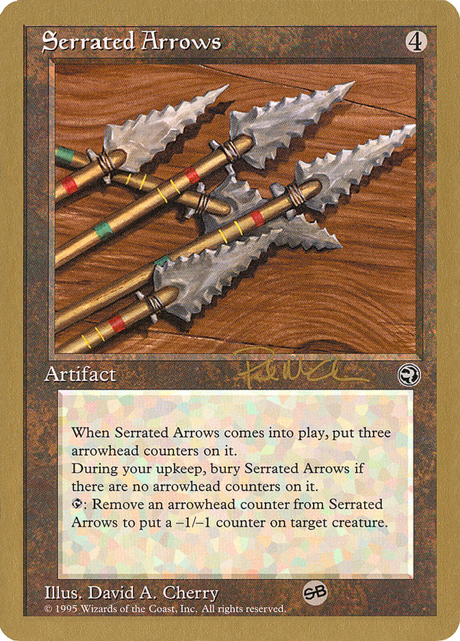 Serrated Arrows (Paul McCabe) (SB) [World Championship Decks 1997] | Spectrum Games