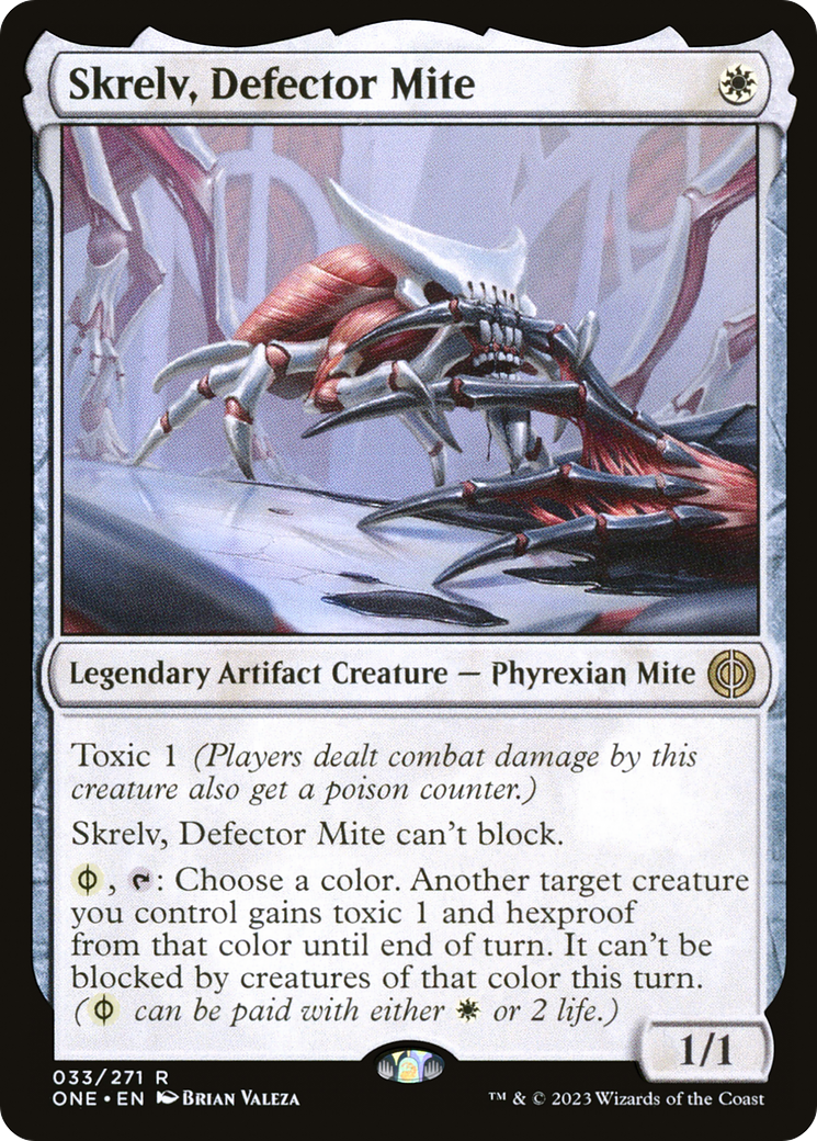 Skrelv, Defector Mite [Phyrexia: All Will Be One] | Spectrum Games