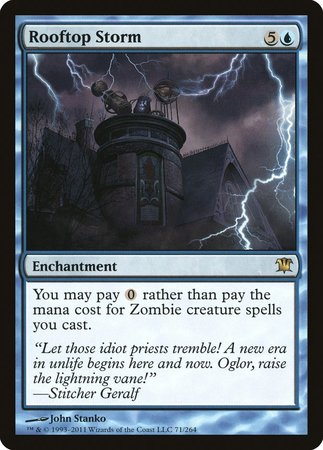 Rooftop Storm [Innistrad] | Spectrum Games