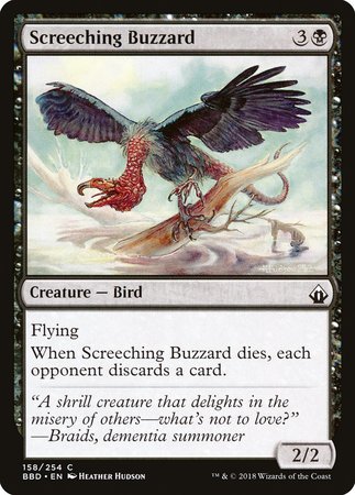 Screeching Buzzard [Battlebond] | Spectrum Games
