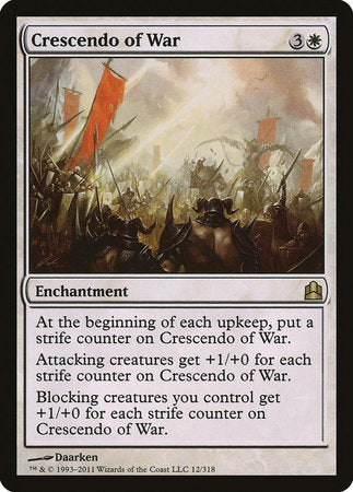 Crescendo of War [Commander 2011] | Spectrum Games