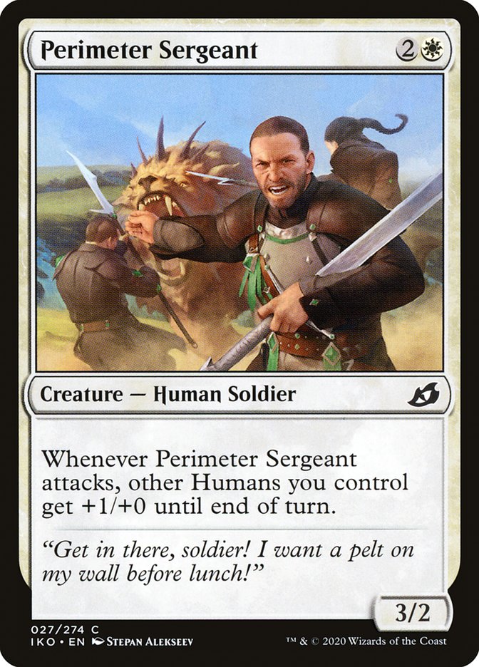 Perimeter Sergeant [Ikoria: Lair of Behemoths] | Spectrum Games