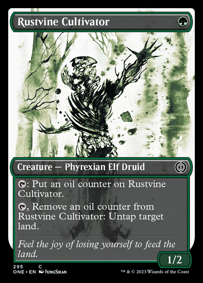 Rustvine Cultivator (Showcase Ichor) [Phyrexia: All Will Be One] | Spectrum Games