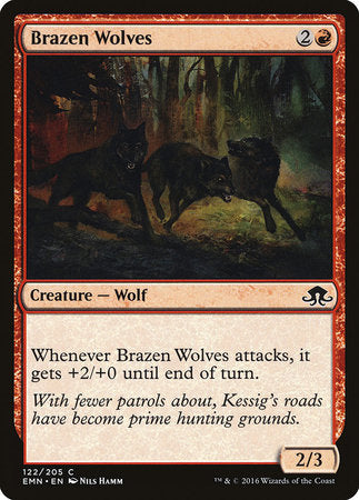 Brazen Wolves [Eldritch Moon] | Spectrum Games