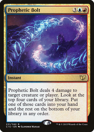 Prophetic Bolt [Commander 2015] | Spectrum Games