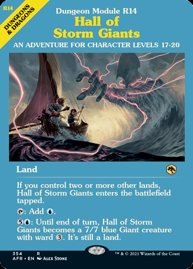 Hall of Storm Giants (Dungeon Module) [Dungeons & Dragons: Adventures in the Forgotten Realms] | Spectrum Games