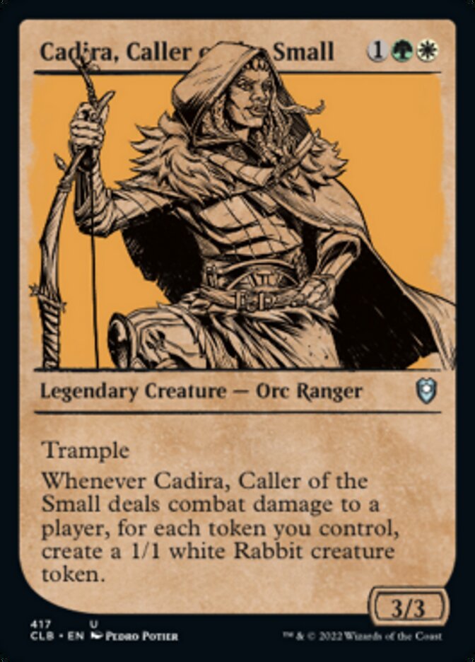 Cadira, Caller of the Small (Showcase) [Commander Legends: Battle for Baldur's Gate] | Spectrum Games